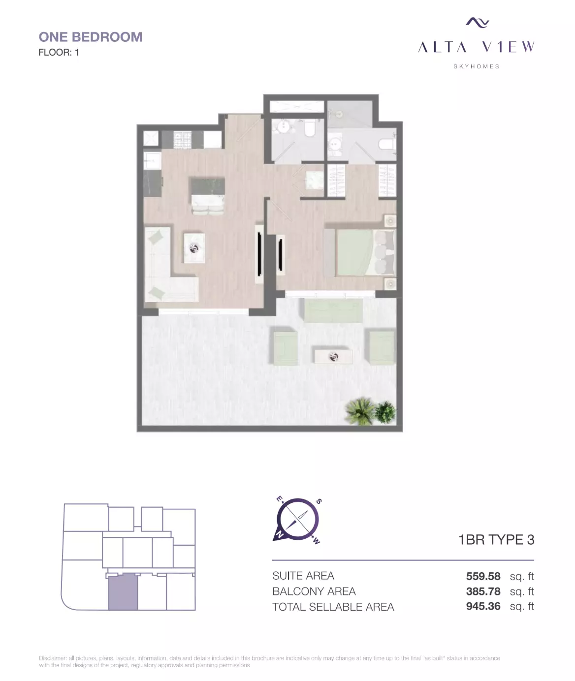 Unit floor plan image