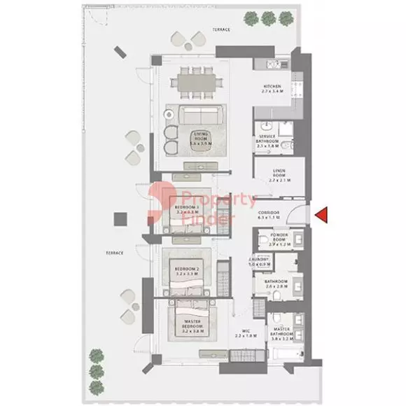 Creek Beach Grove Unit 107 Building 5, 3 beds