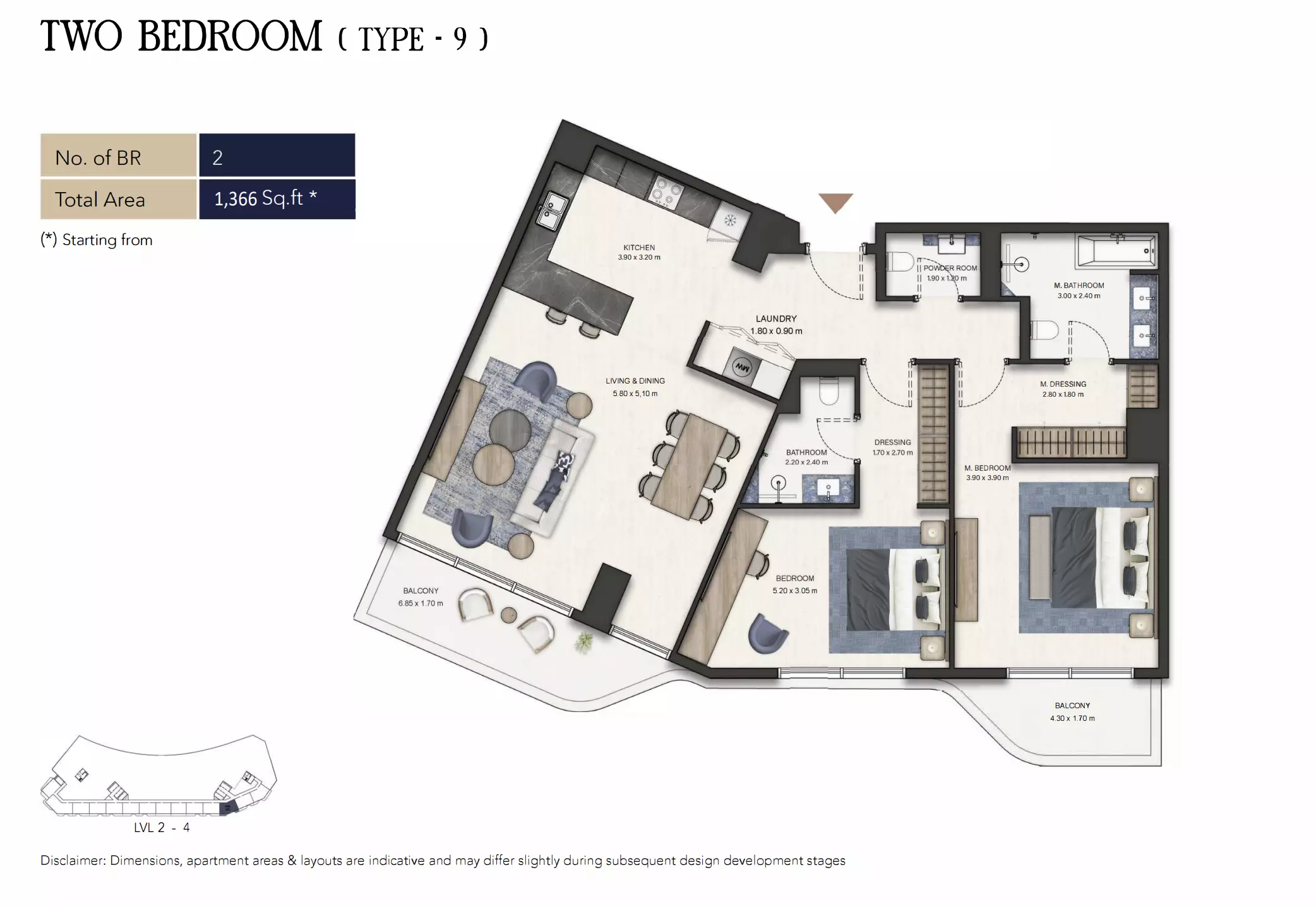 Unit floor plan image