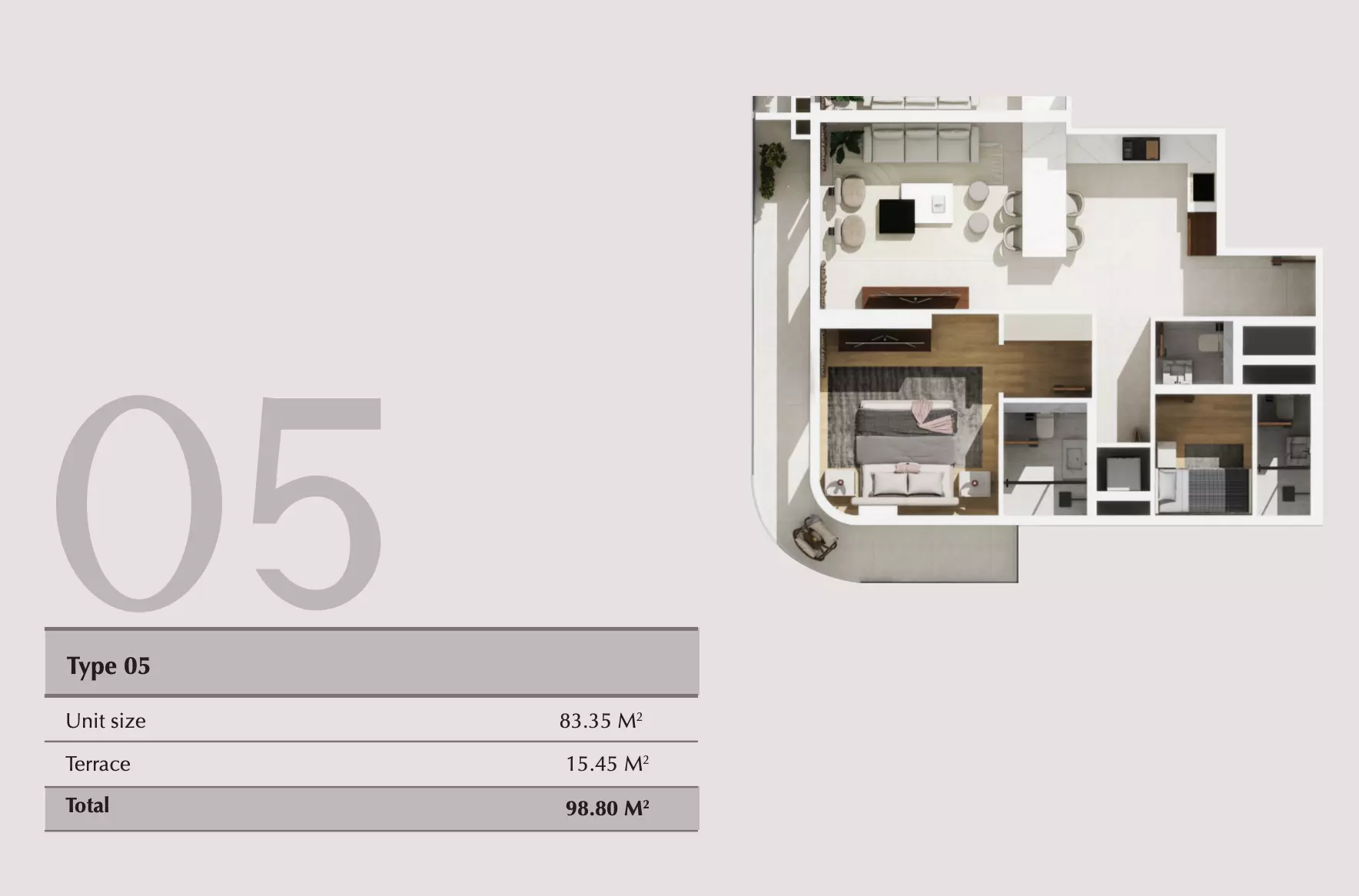 Unit floor plan image