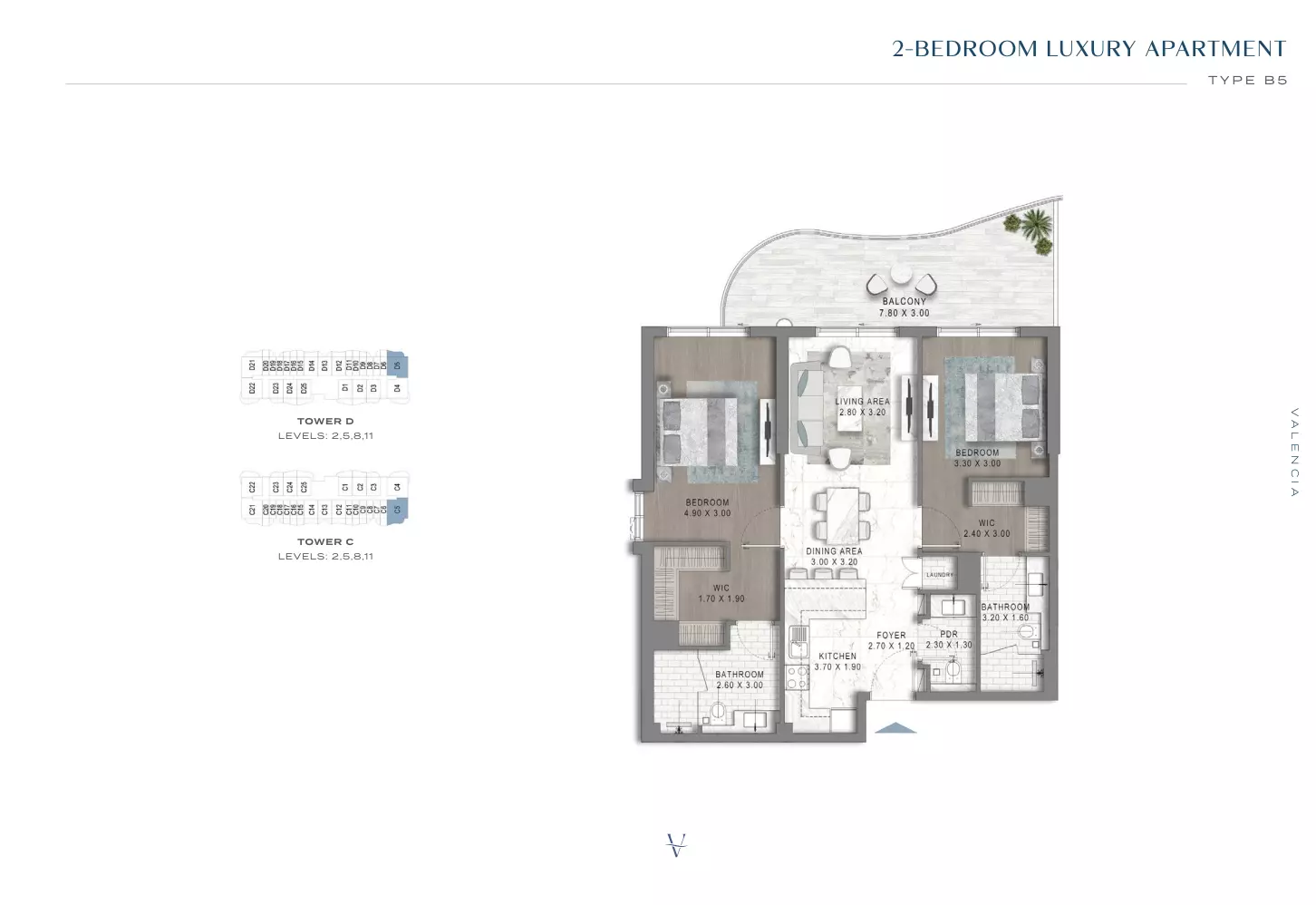 Unit floor plan image