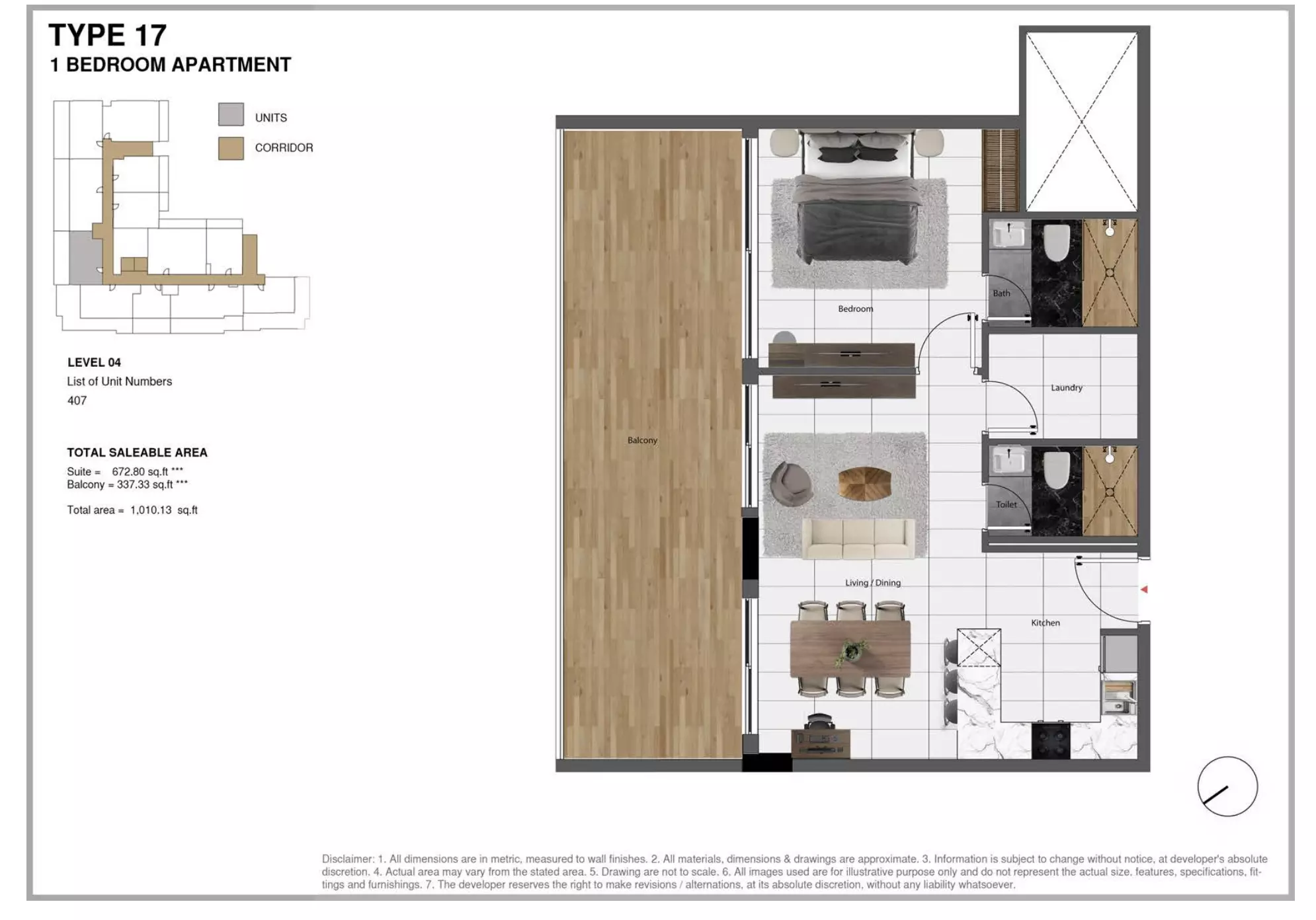 Unit floor plan image