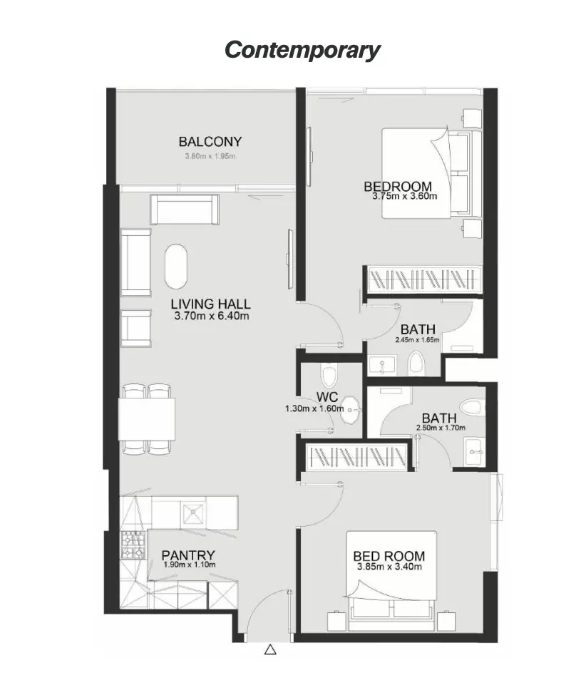Unit floor plan image