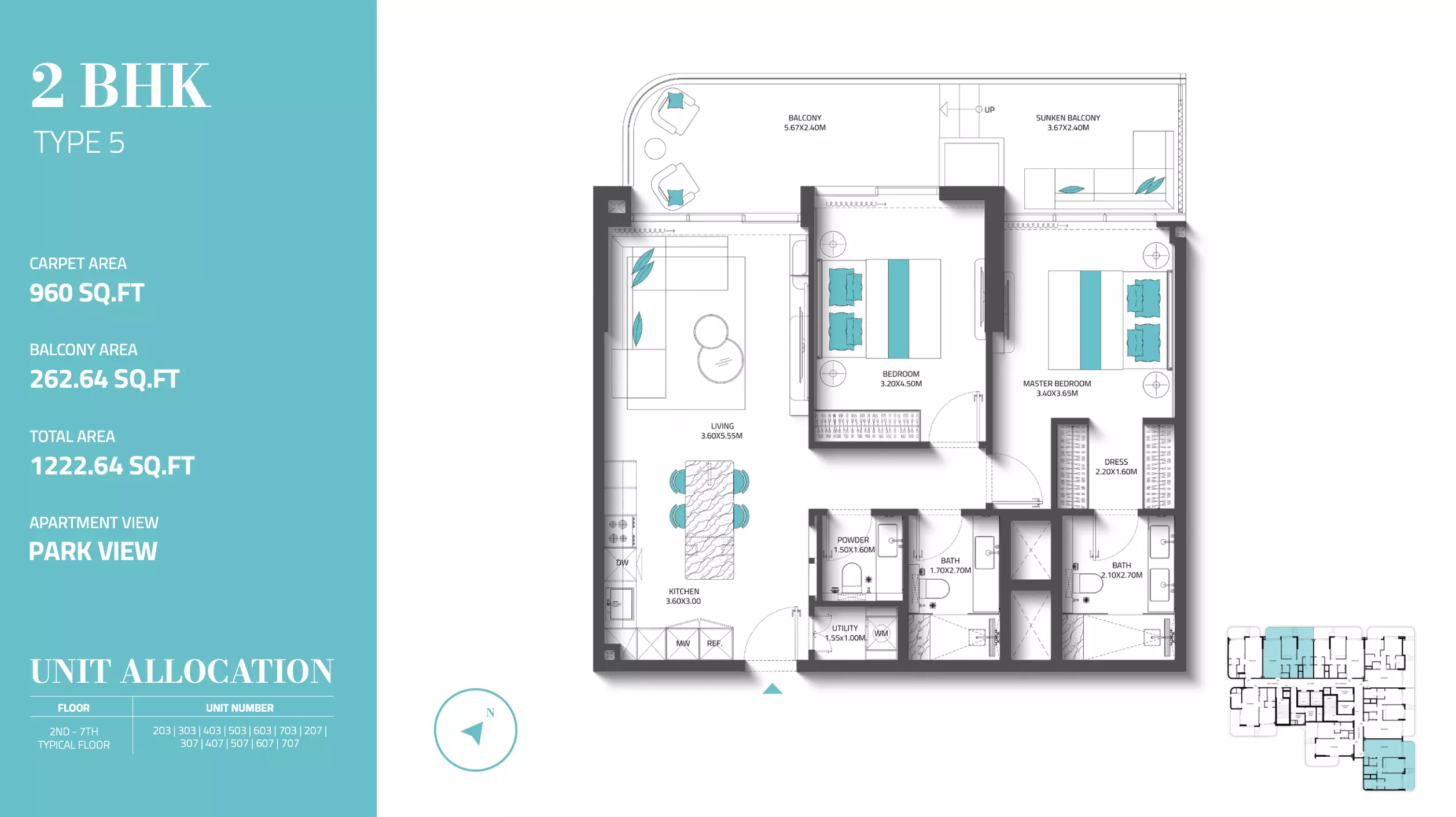 Unit floor plan image