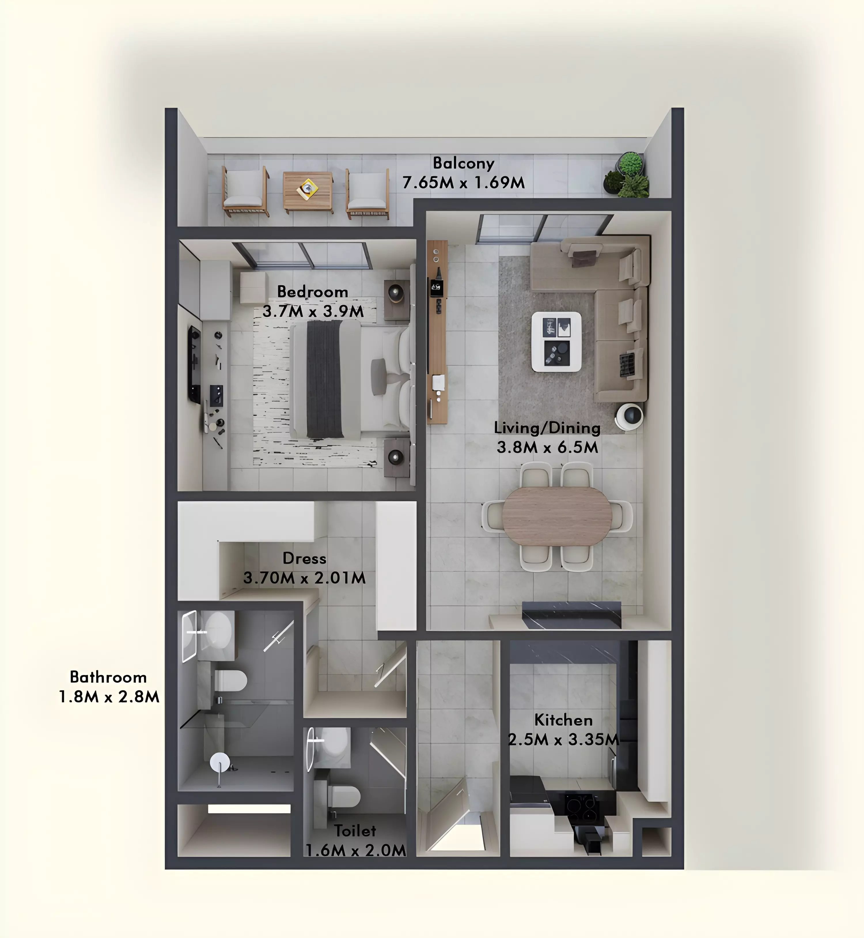 Unit floor plan image