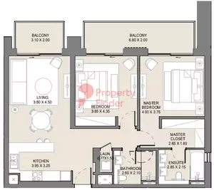 Jomana B6-Type A Level ground, 2 beds