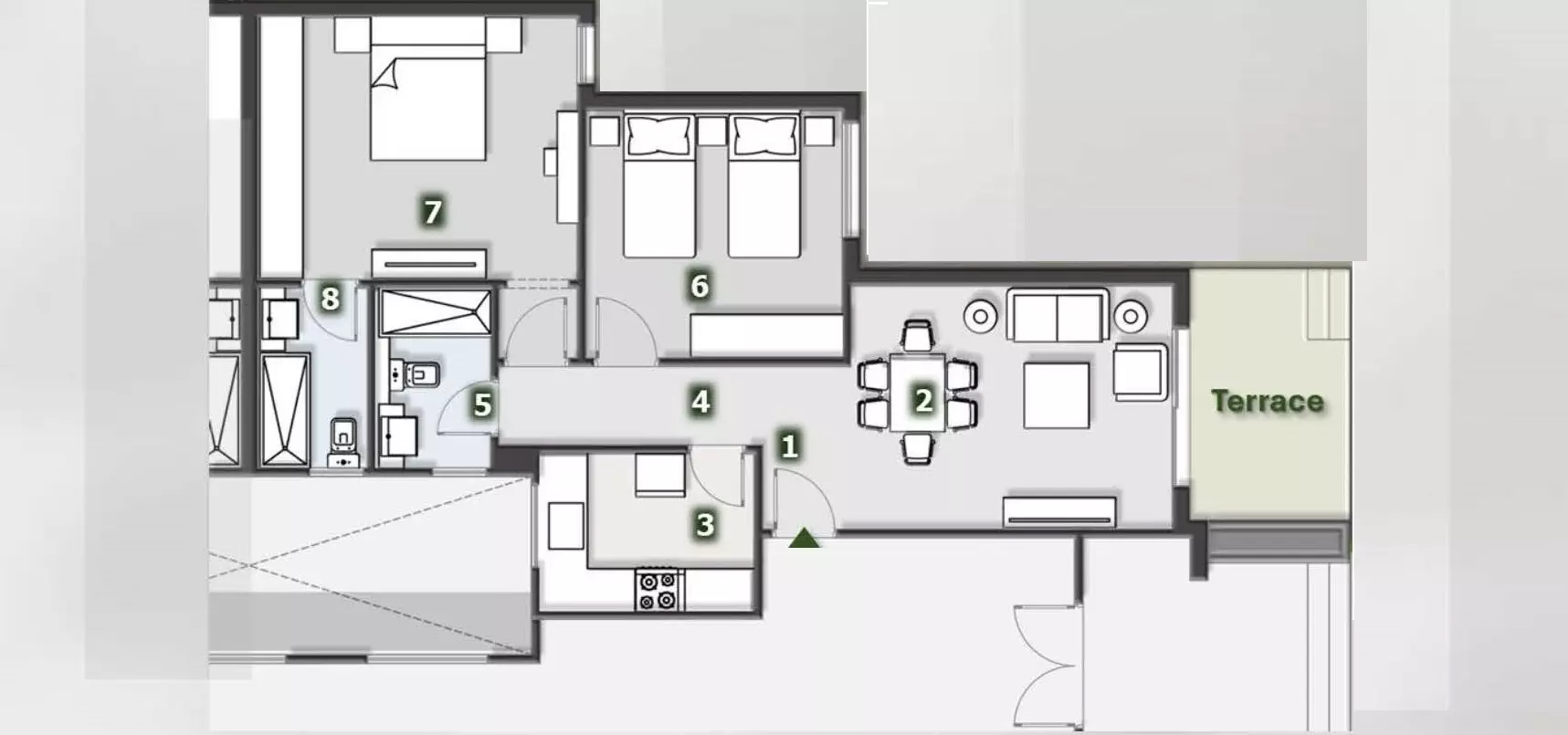Unit floor plan image