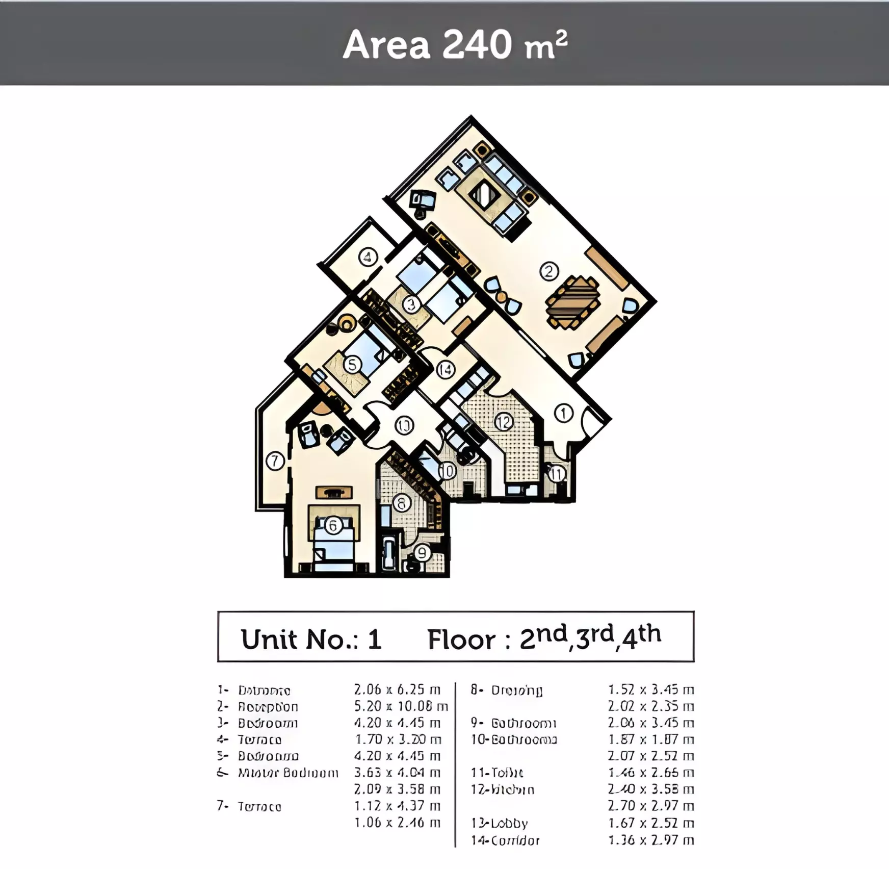 Unit floor plan image