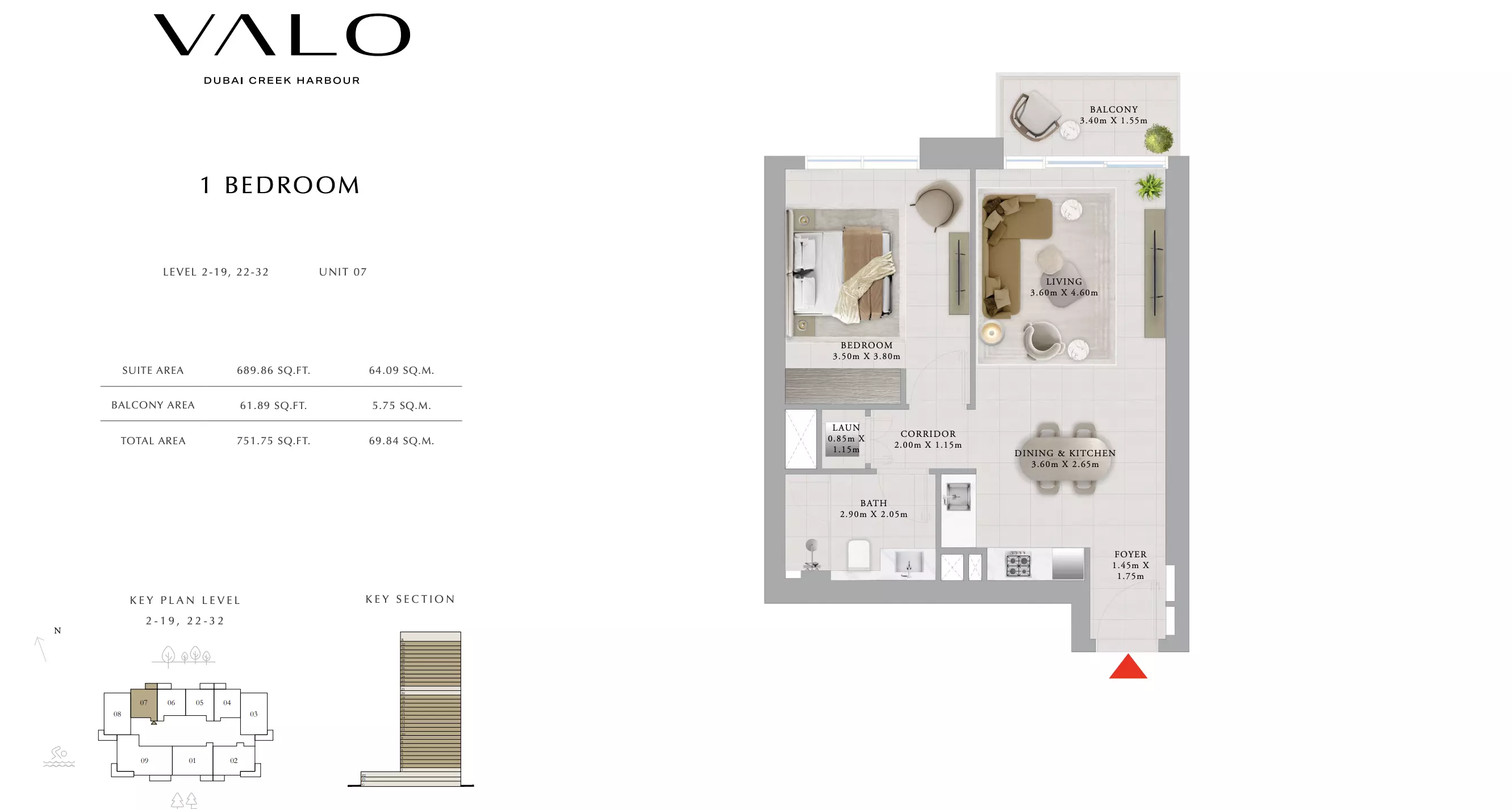 Unit floor plan image
