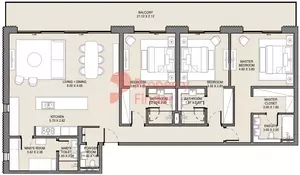 Jomana B6-Type A Level 5, 3 beds