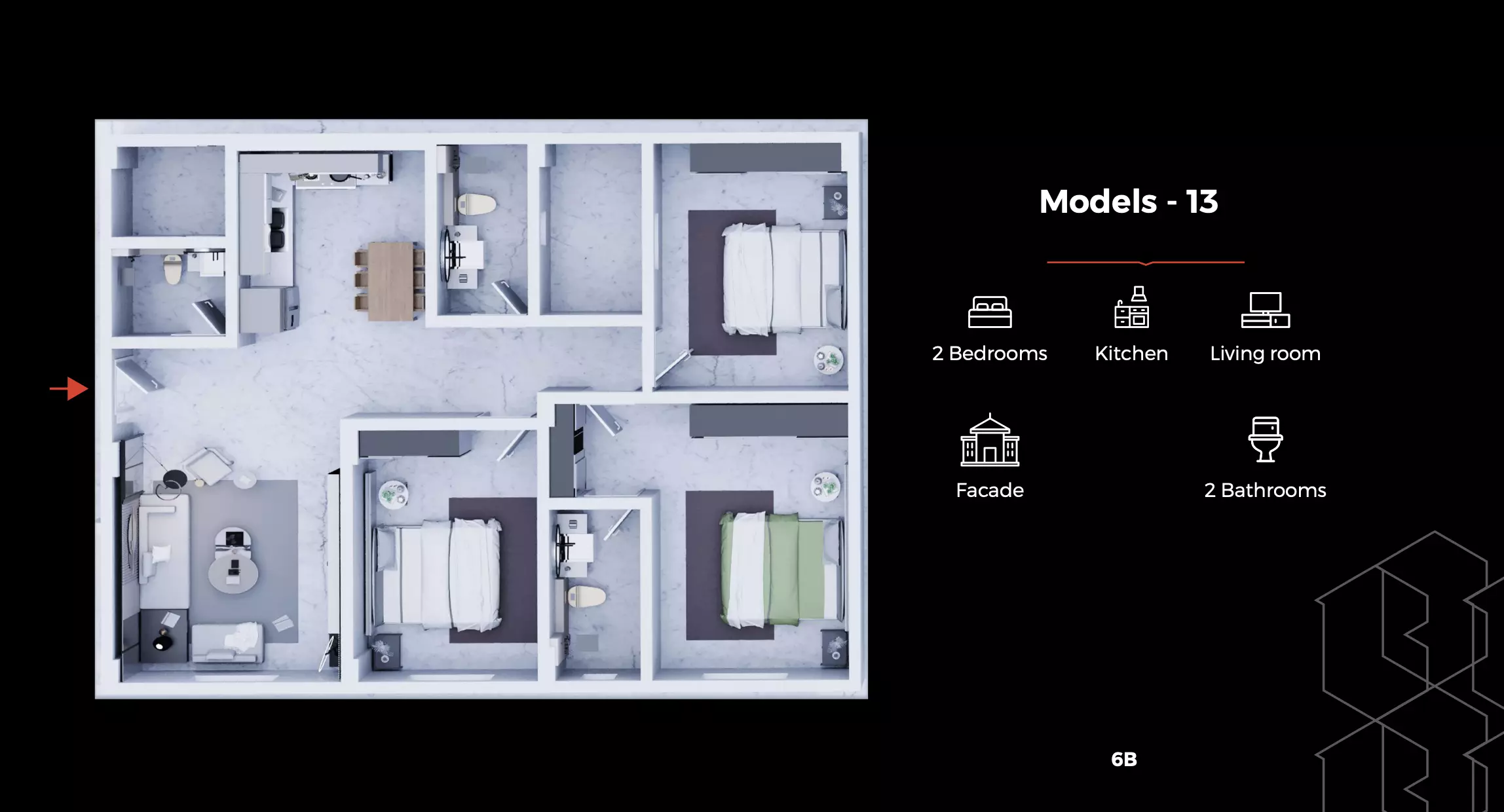 Unit floor plan image