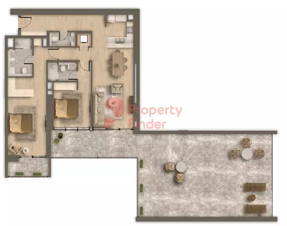 Unit floor plan image