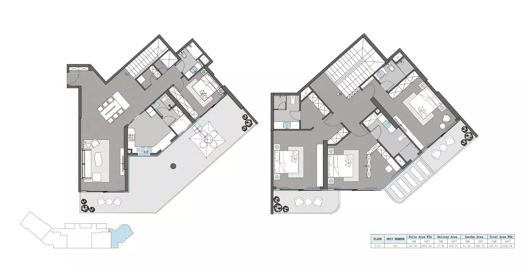 Unit floor plan image