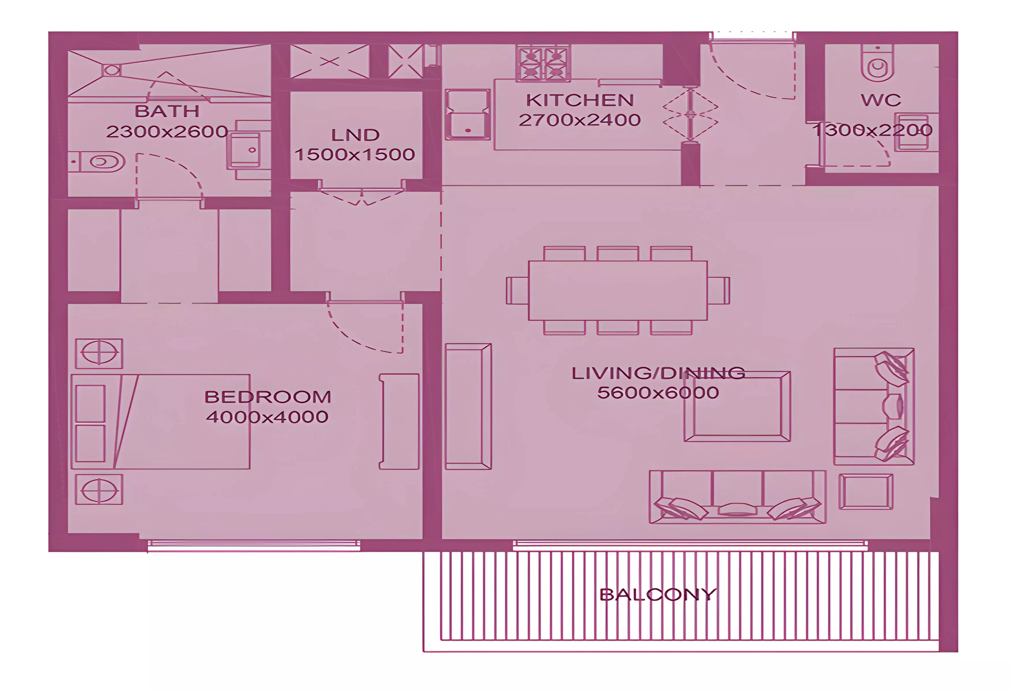 Unit floor plan image