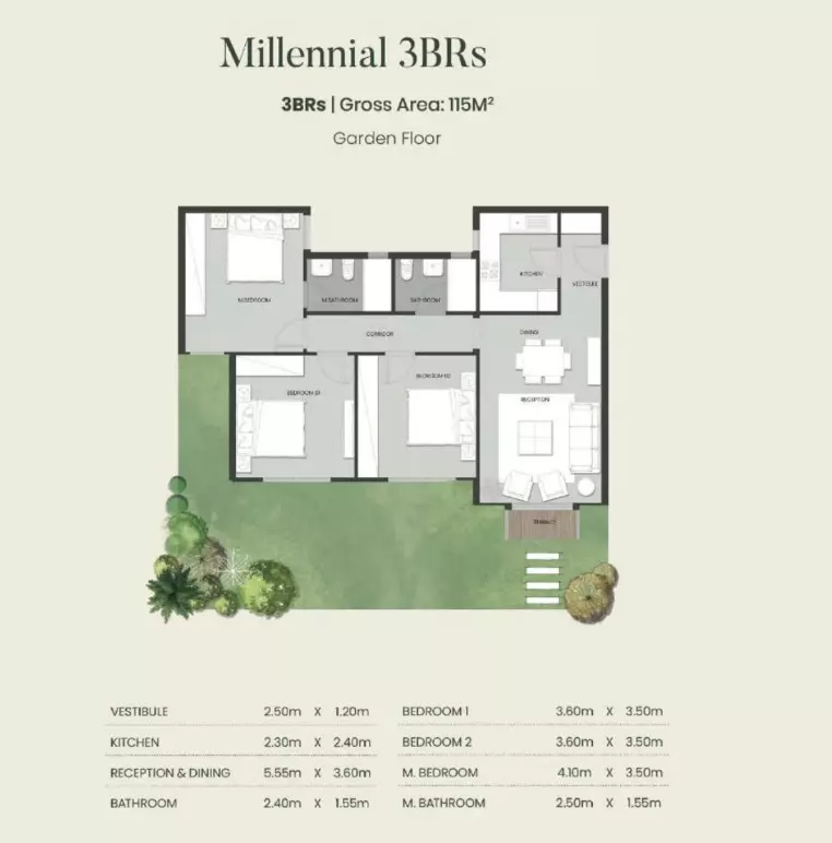 Unit floor plan image