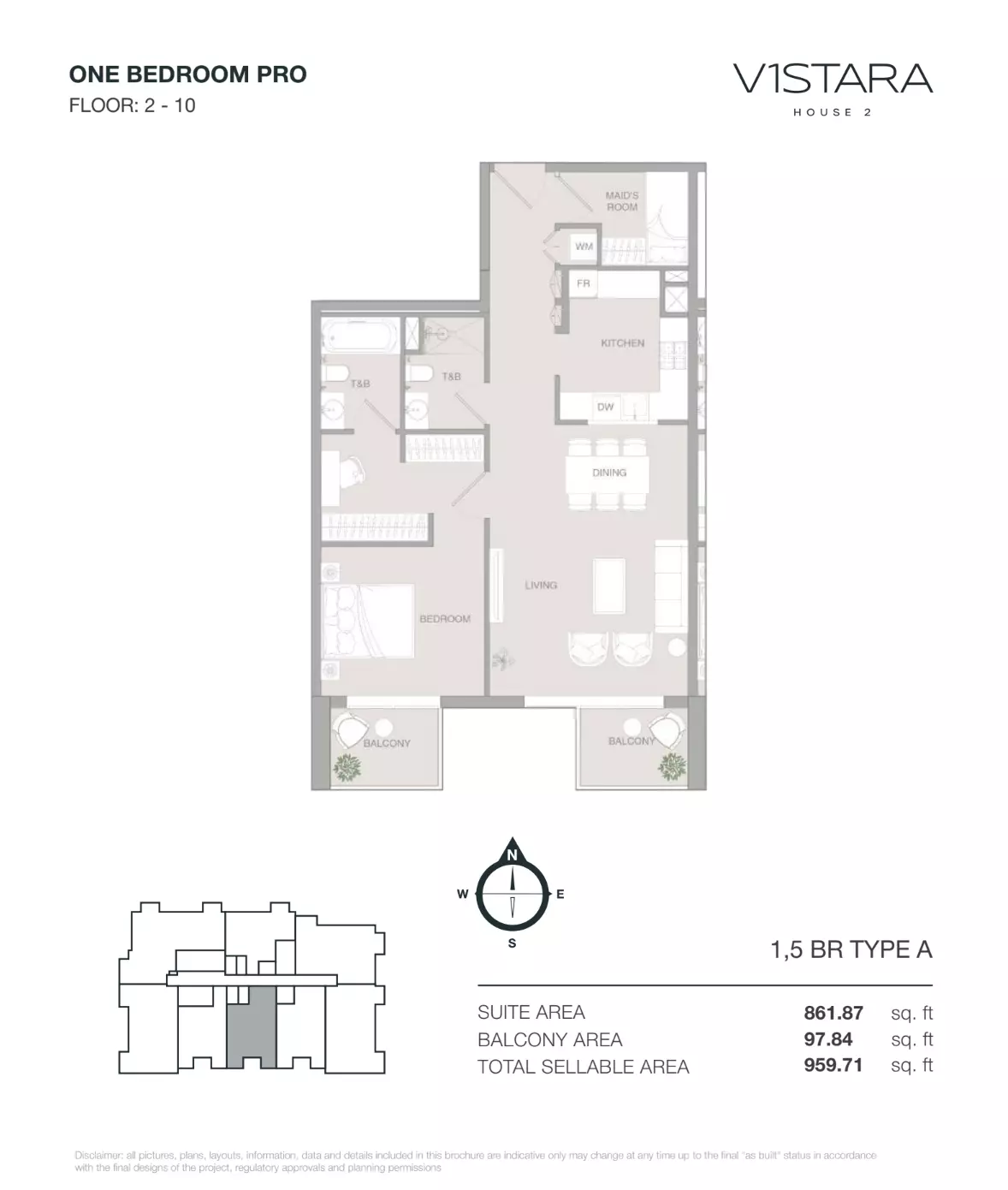 Unit floor plan image