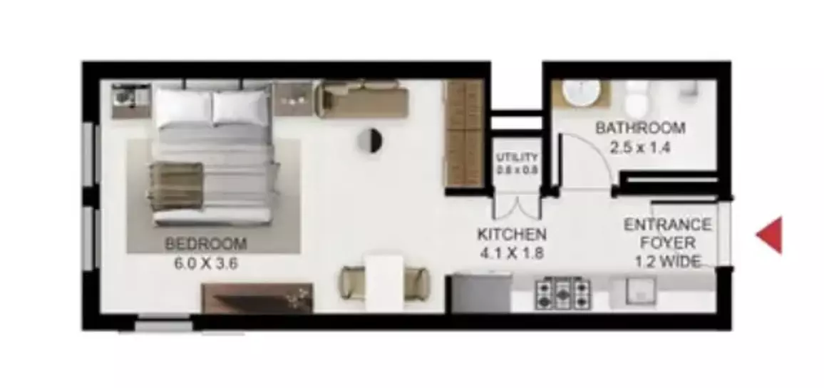 Unit floor plan image