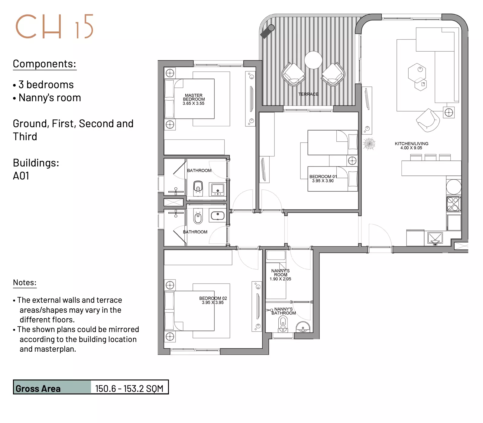 Unit floor plan image