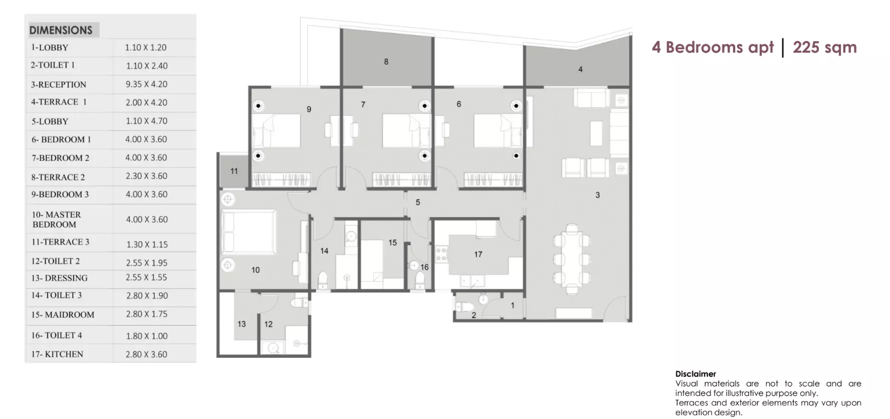 صورة مخطط ارضية الوحدة
