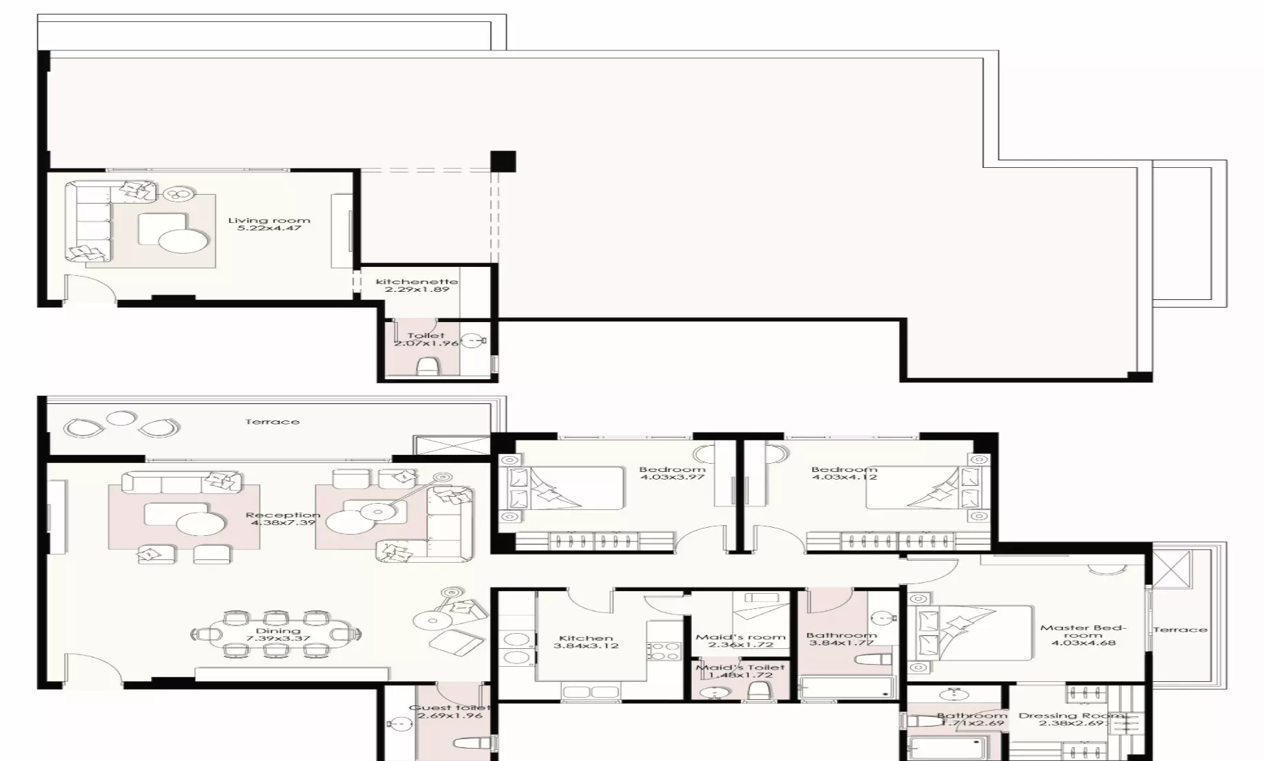 Unit floor plan image