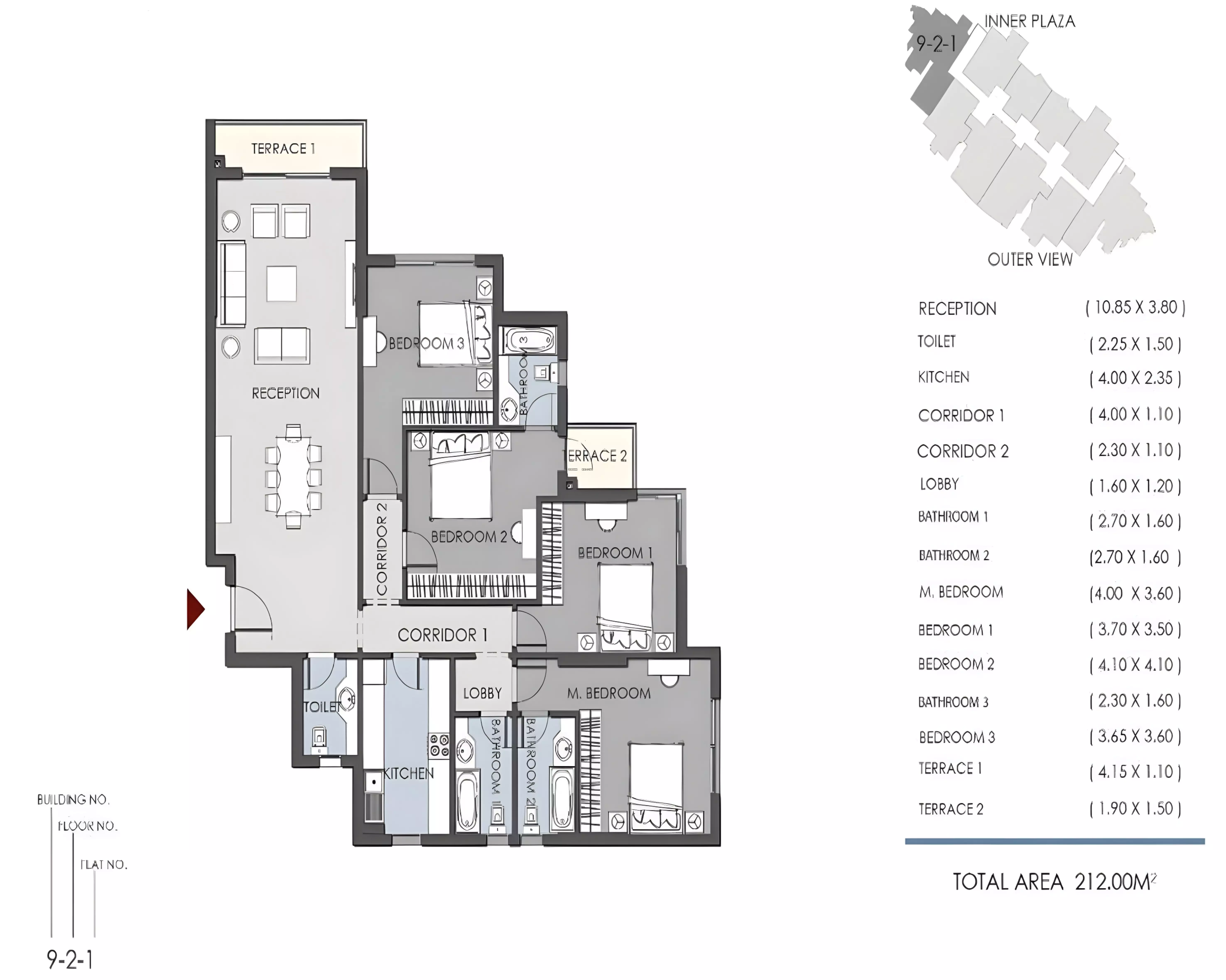 Unit floor plan image