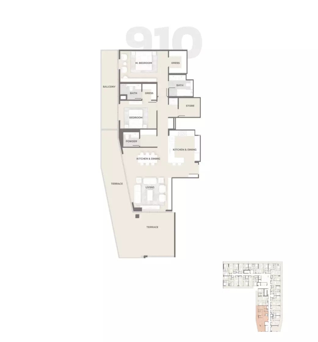 Unit floor plan image