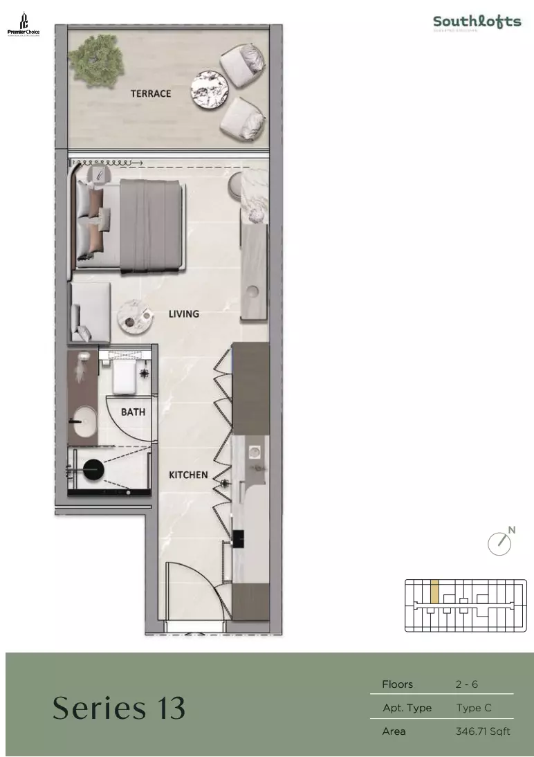 Unit floor plan image