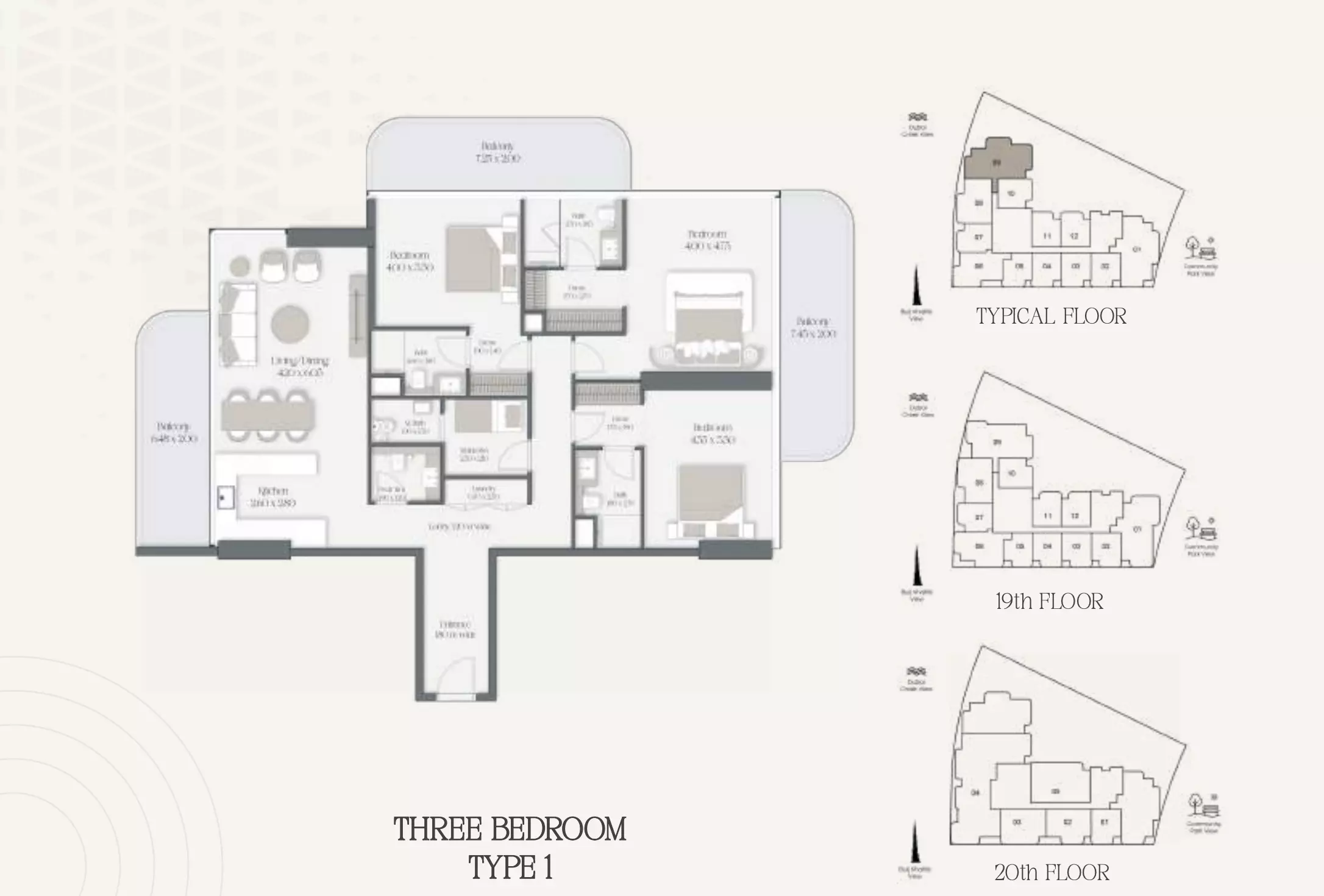 صورة مخطط ارضية الوحدة