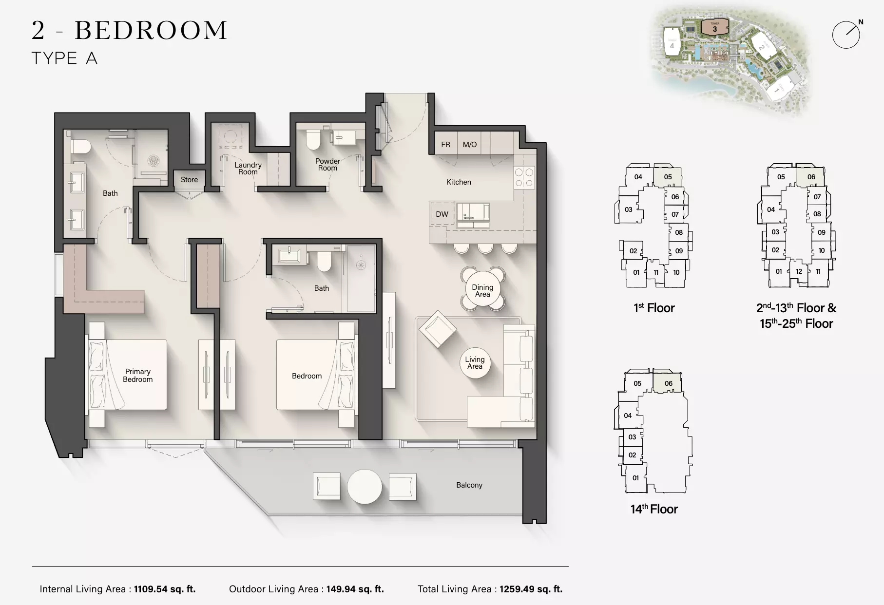 Unit floor plan image