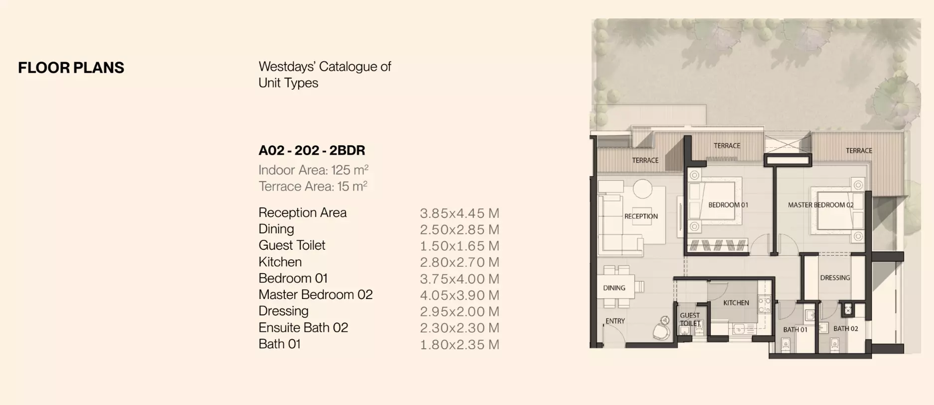 Unit floor plan image