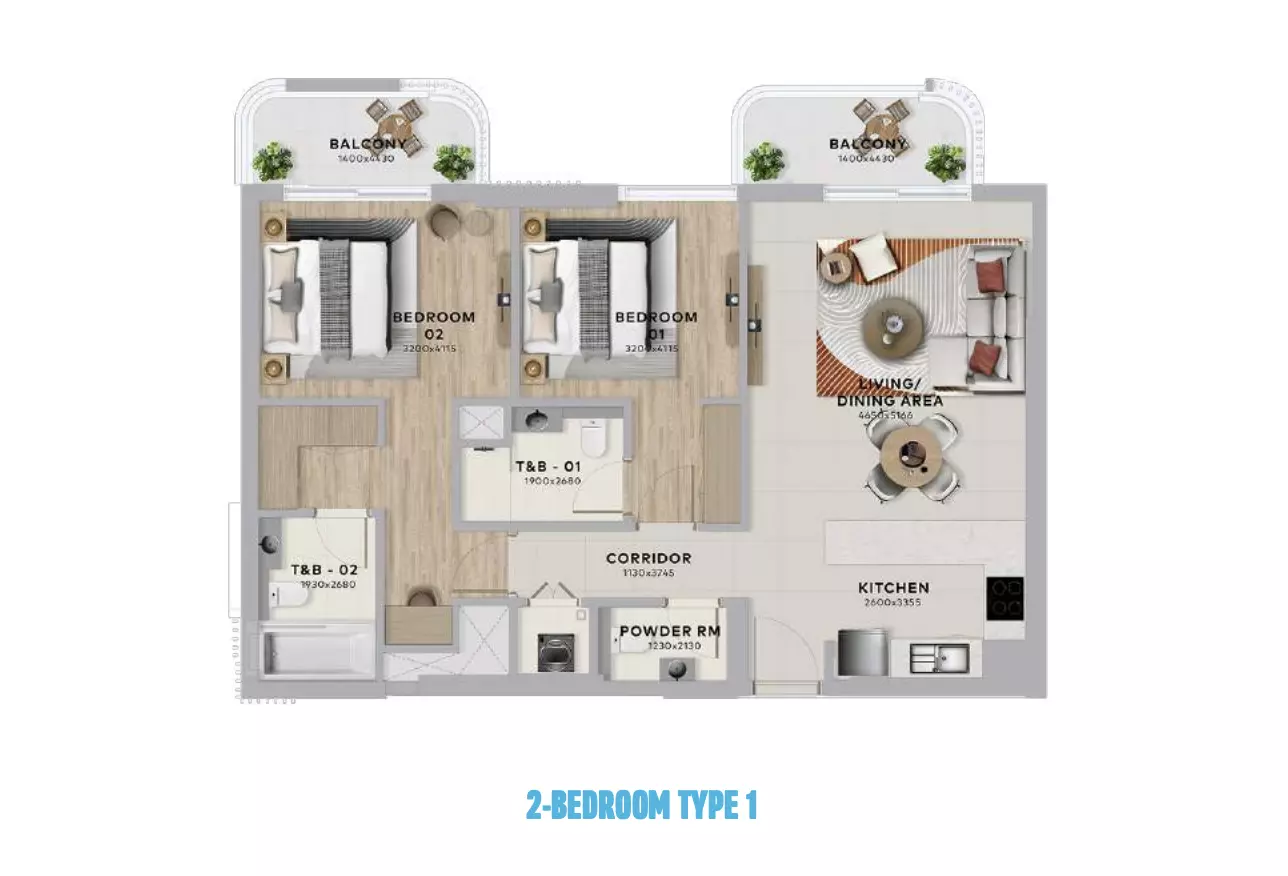 Unit floor plan image