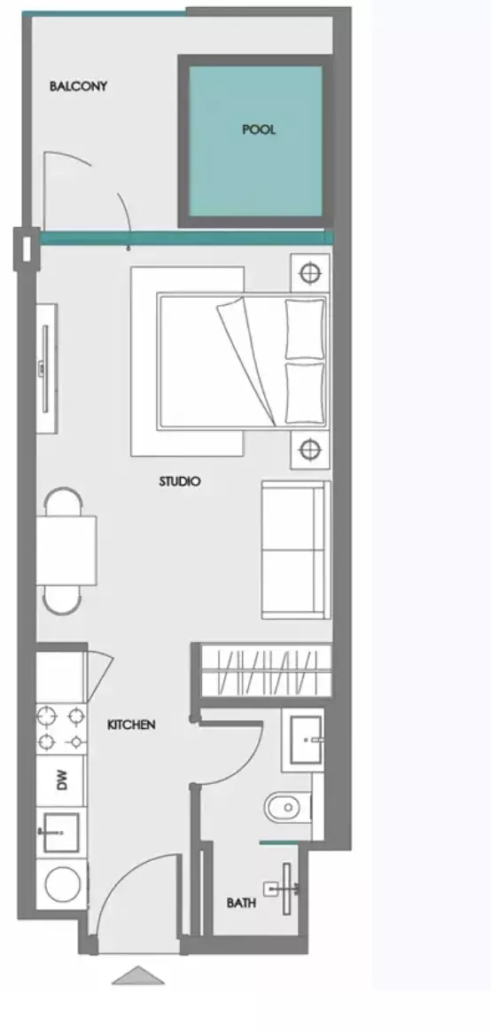 Unit floor plan image