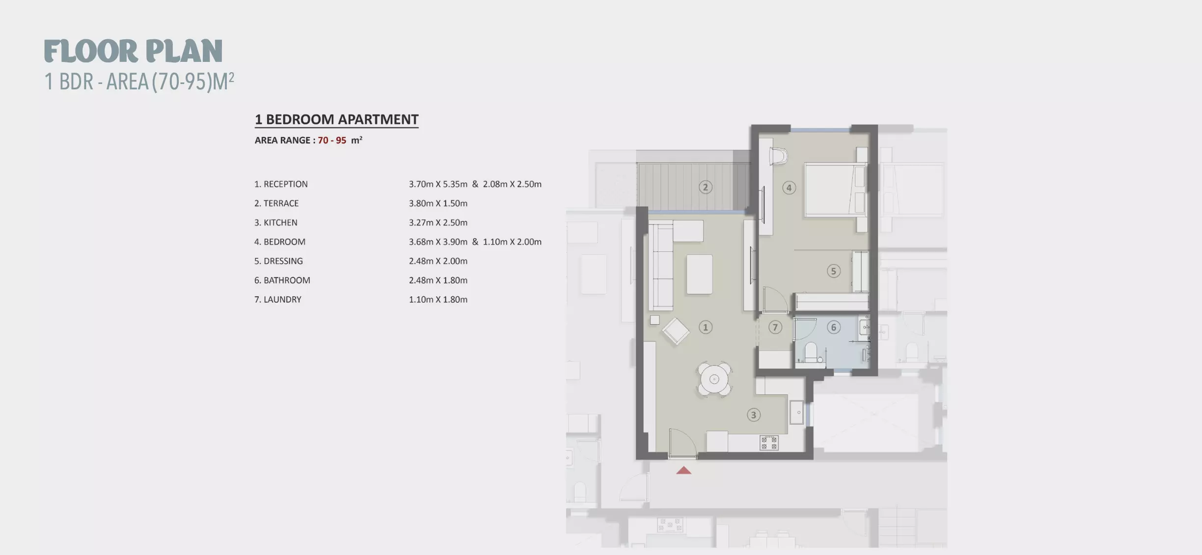 صورة مخطط ارضية الوحدة