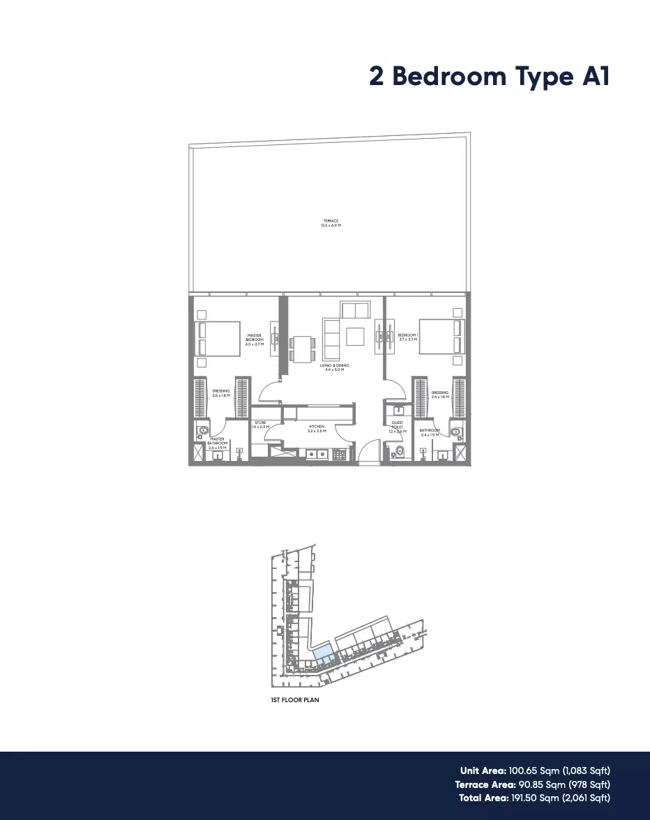 Unit floor plan image