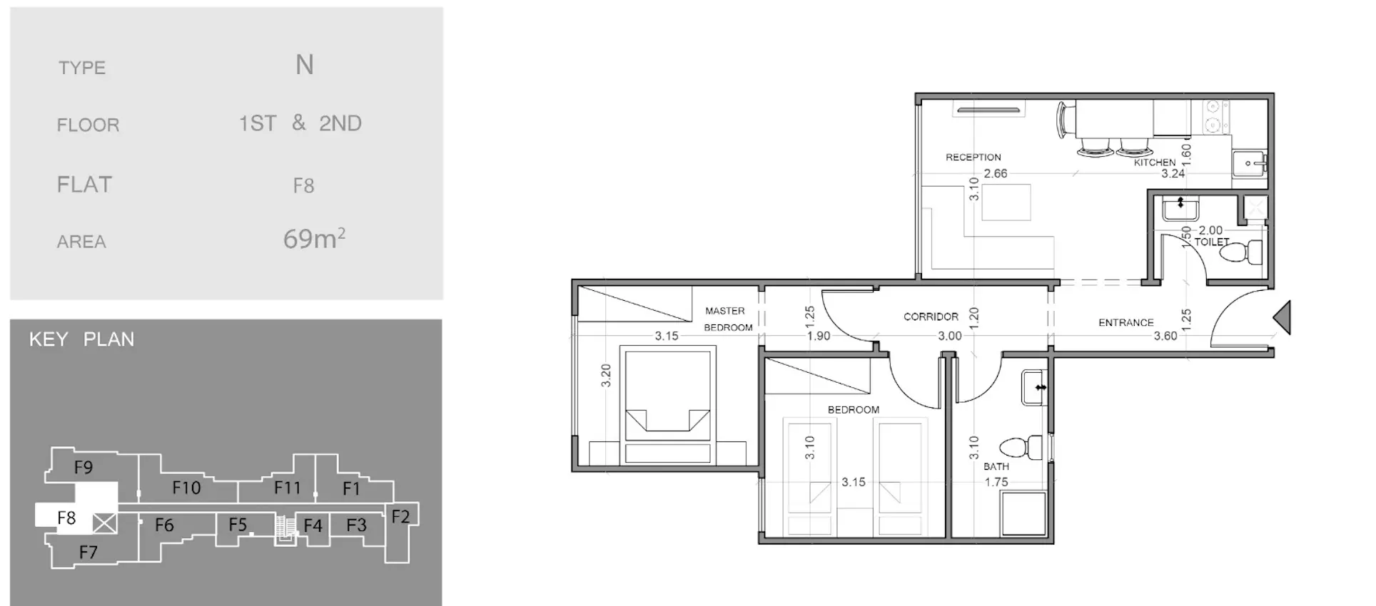 Unit floor plan image