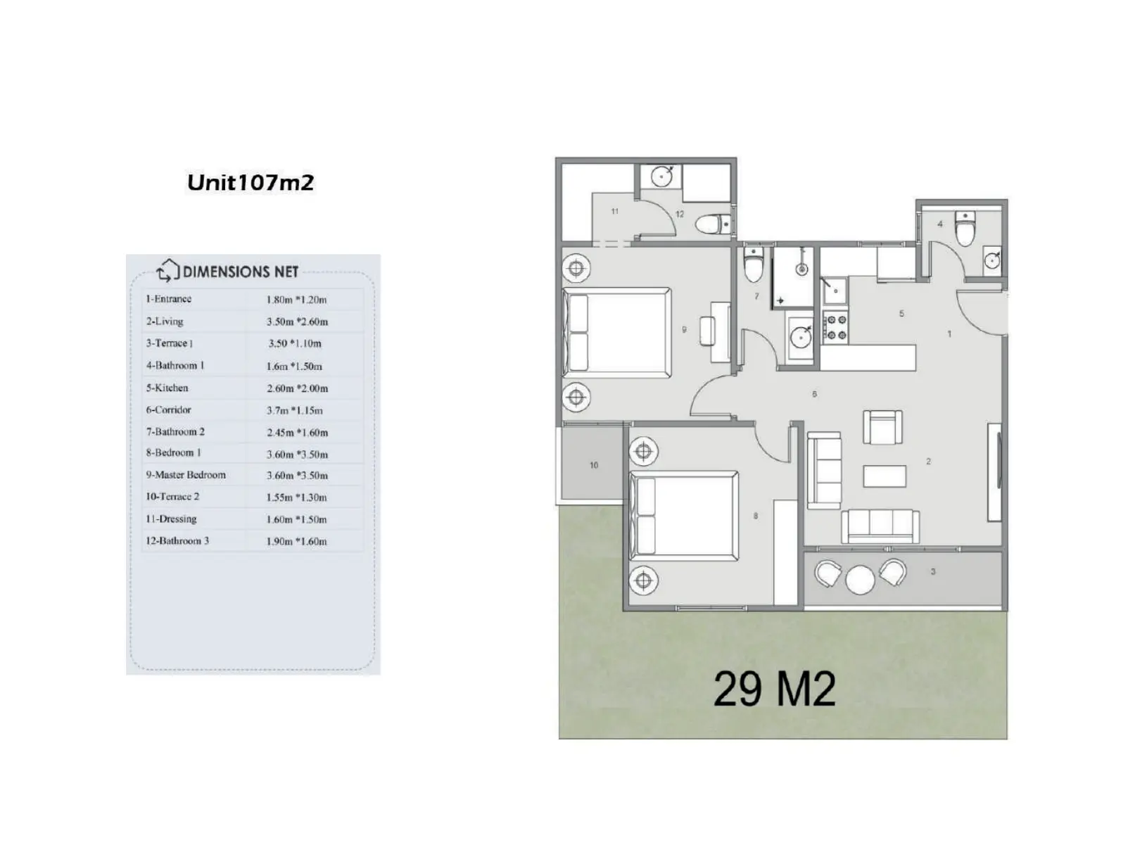 Unit floor plan image