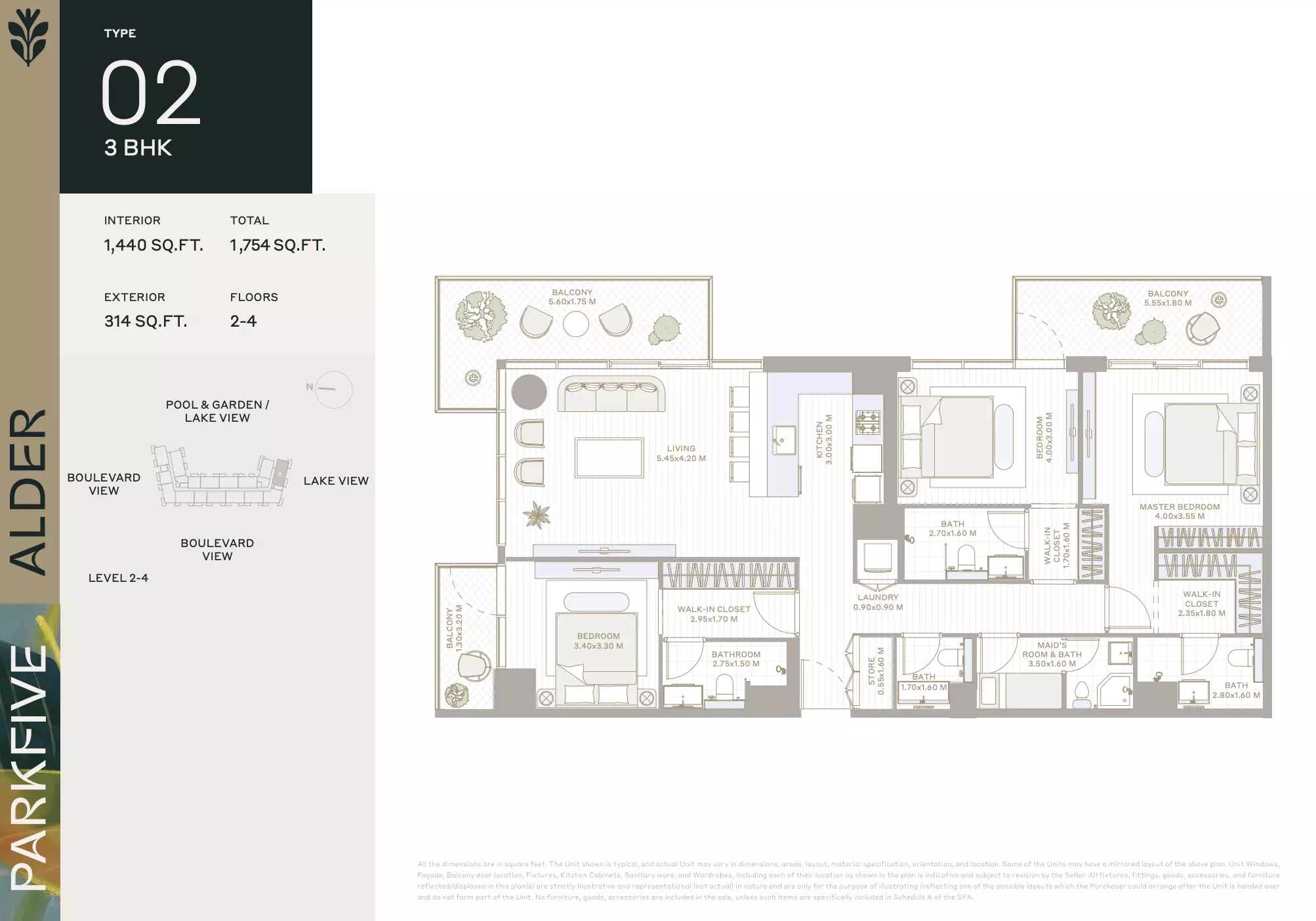 Unit floor plan image