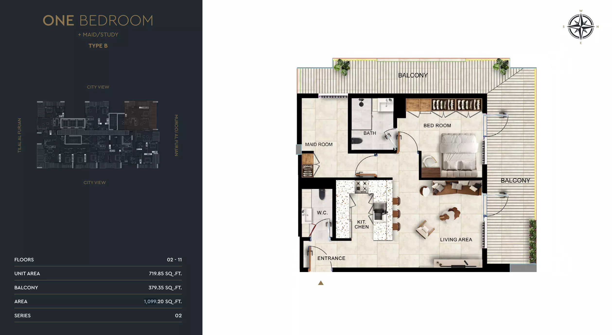 Unit floor plan image
