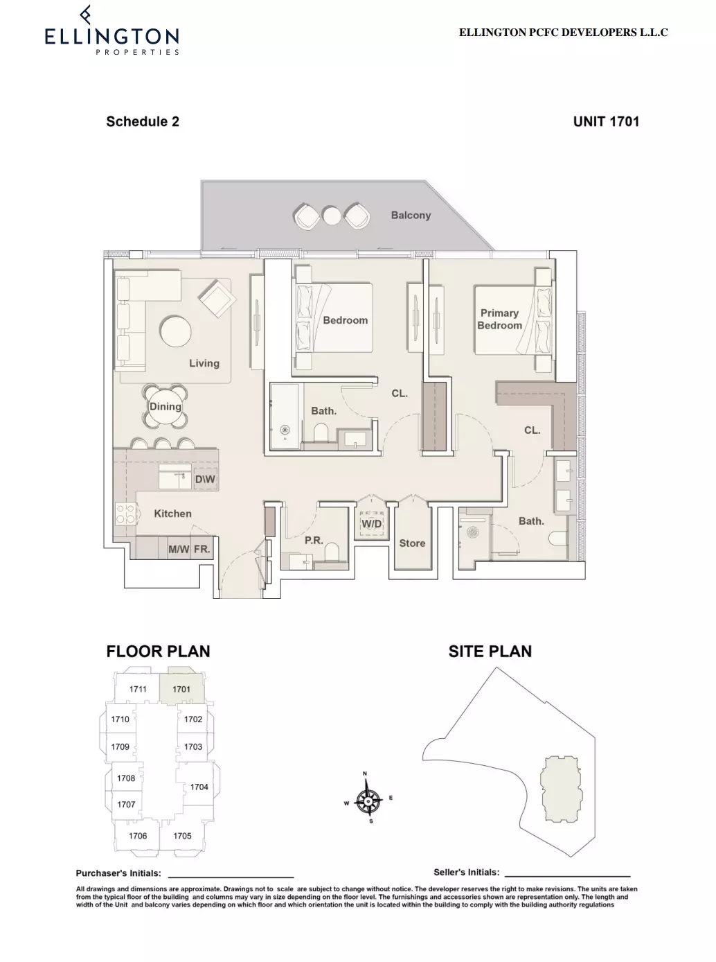 Unit floor plan image