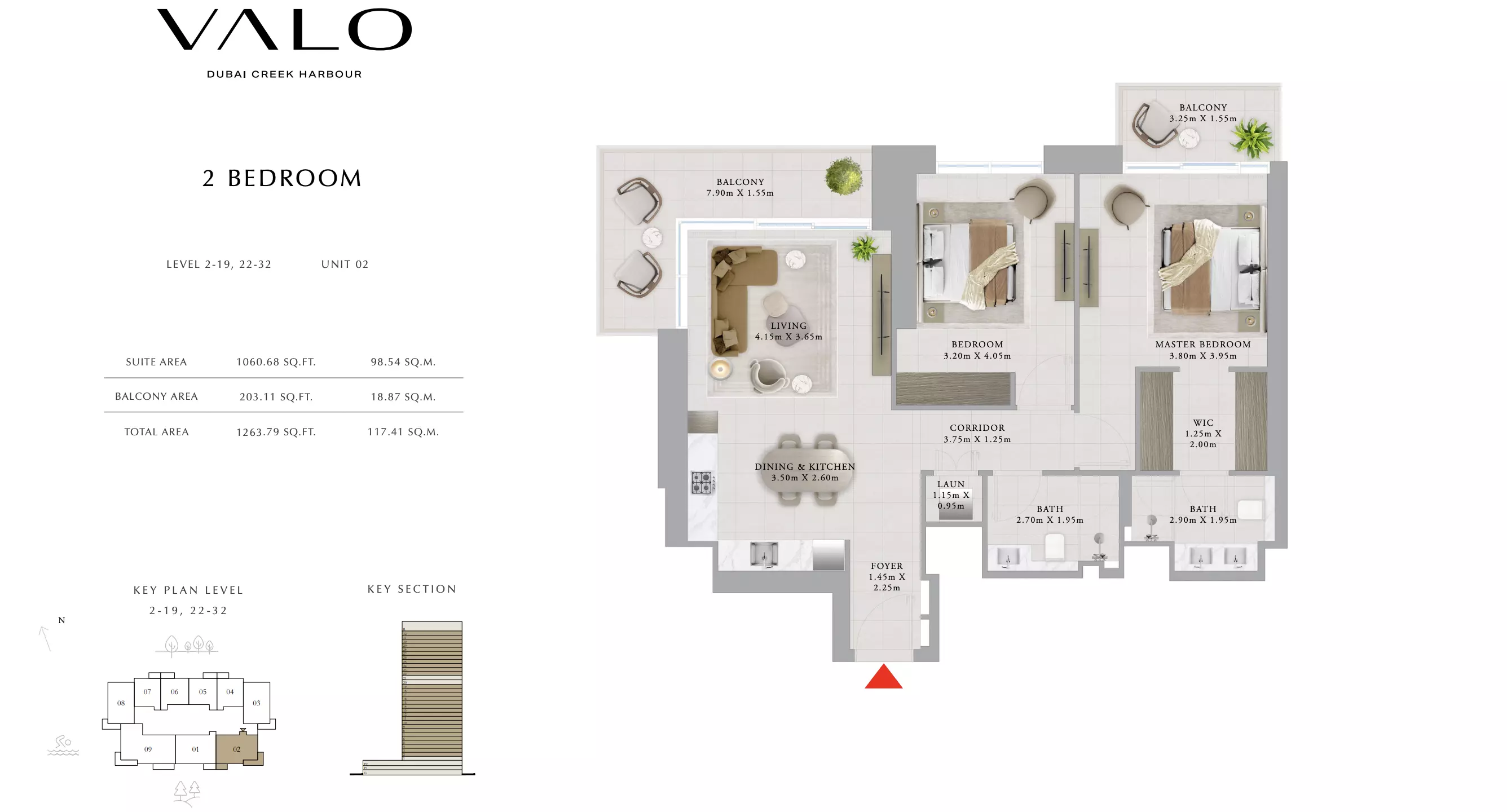 Unit floor plan image