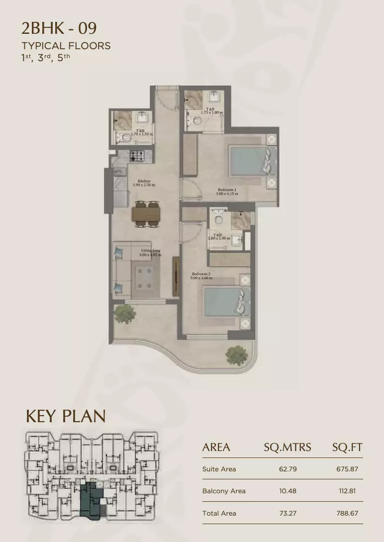 Unit floor plan image