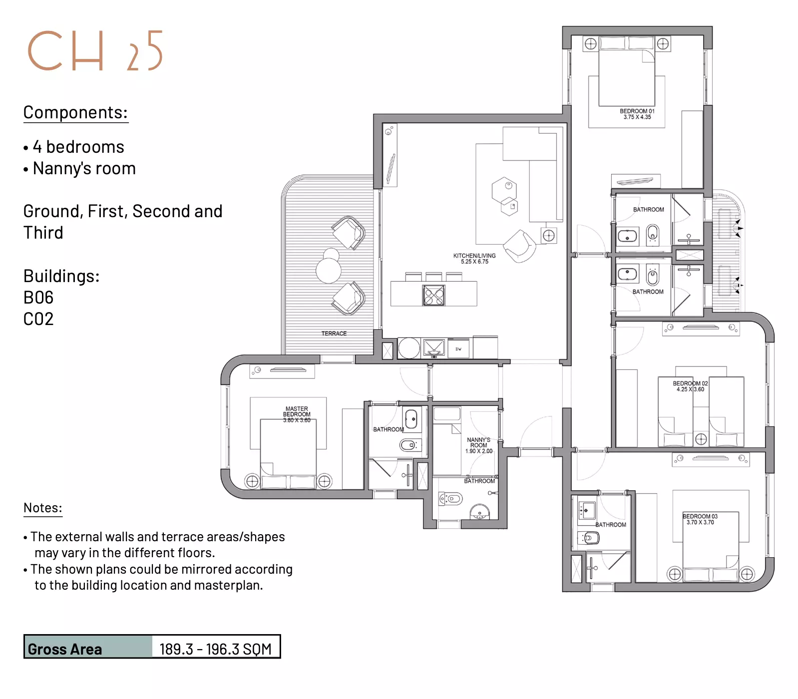 Unit floor plan image