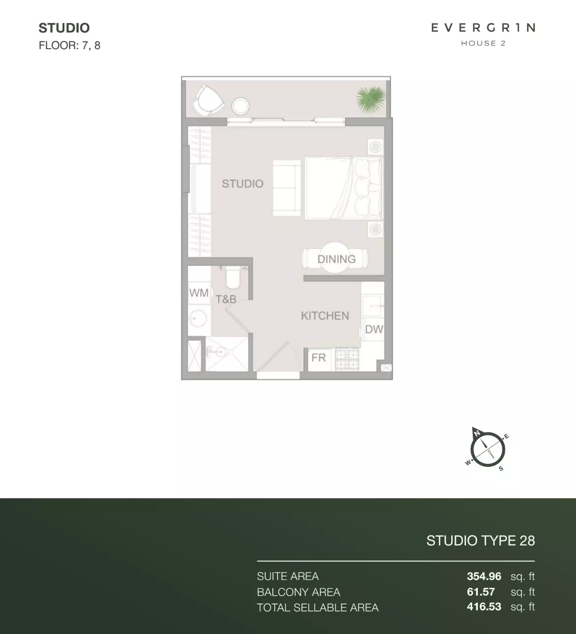Unit floor plan image