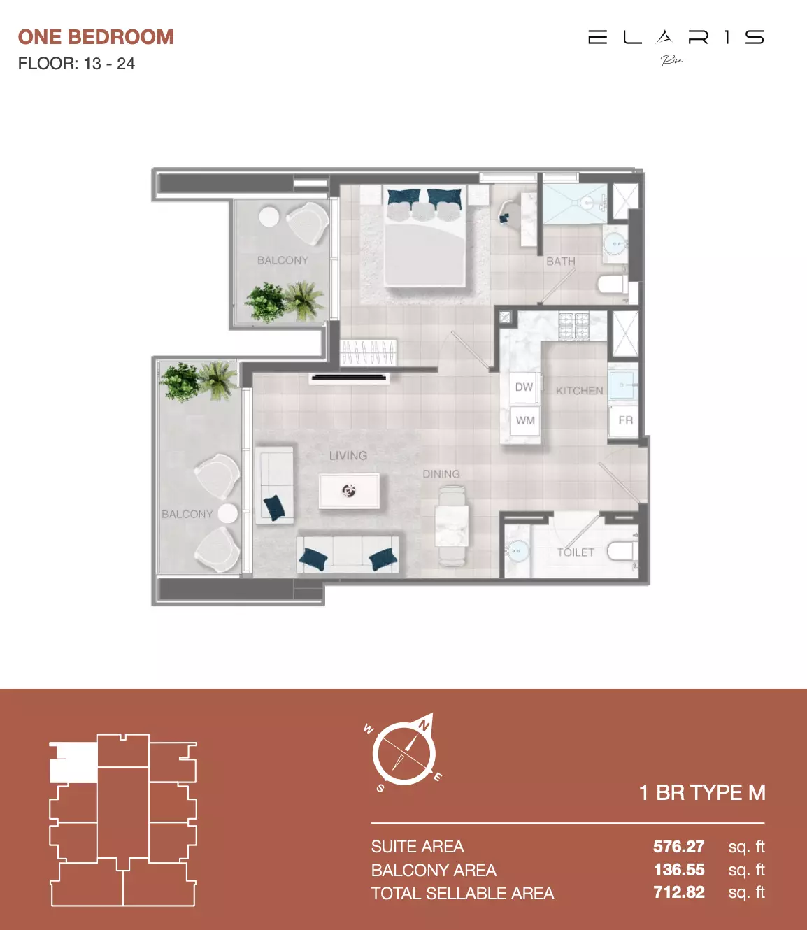 Unit floor plan image
