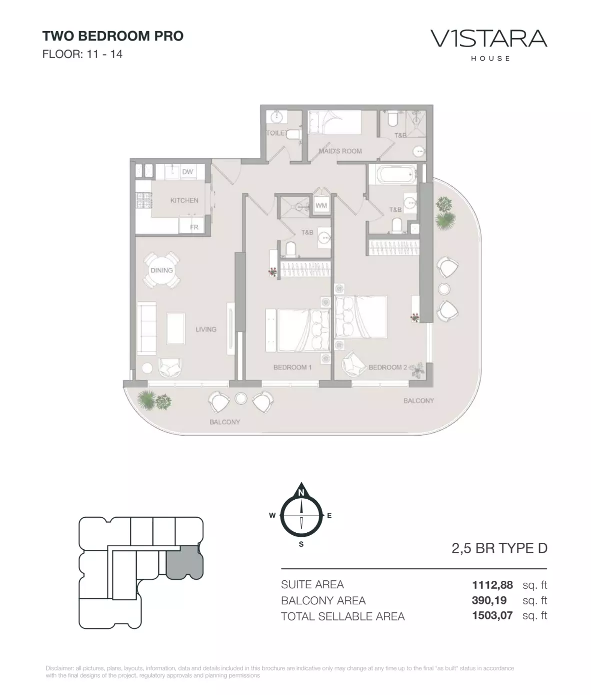 Unit floor plan image