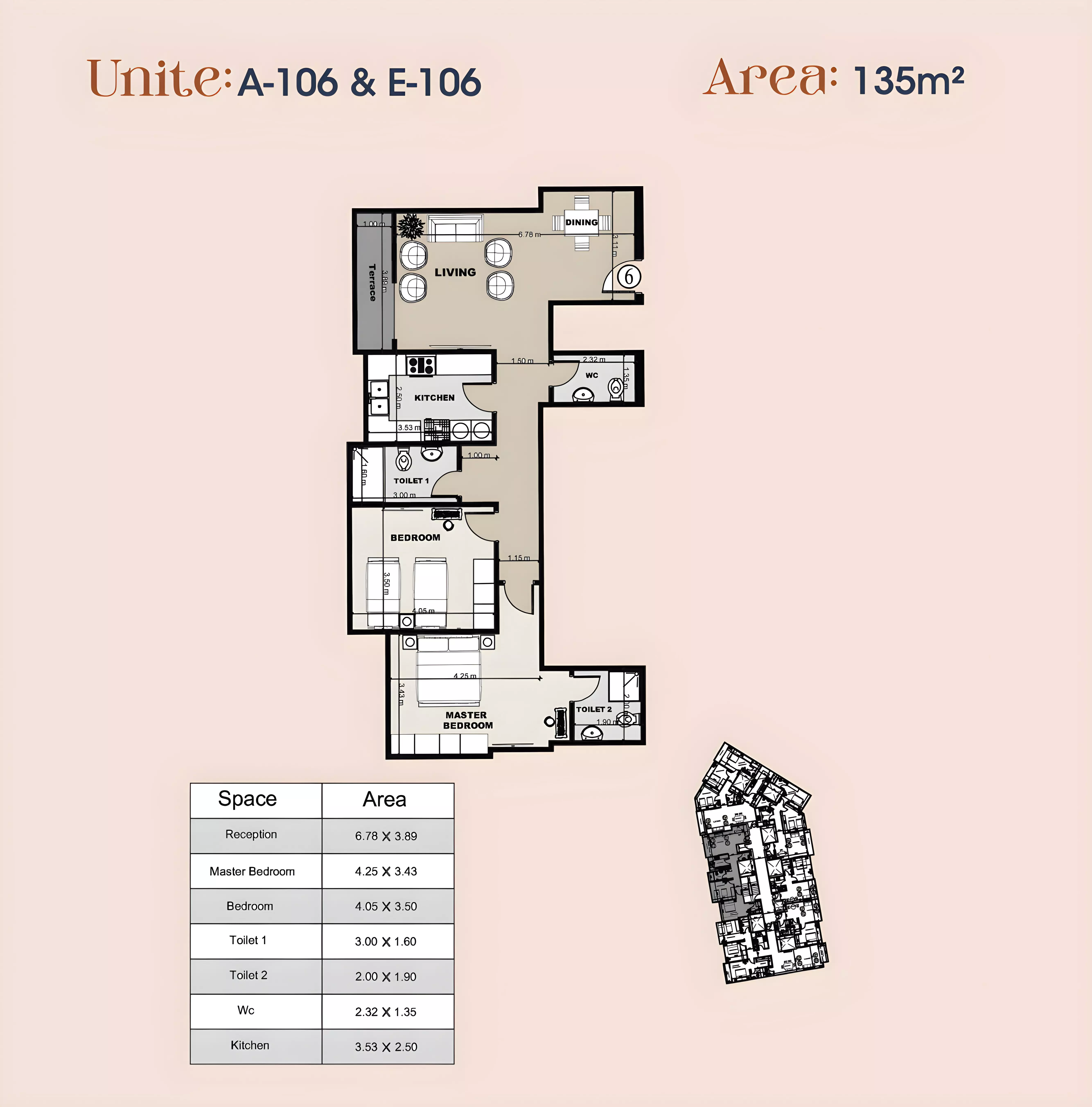 Unit floor plan image