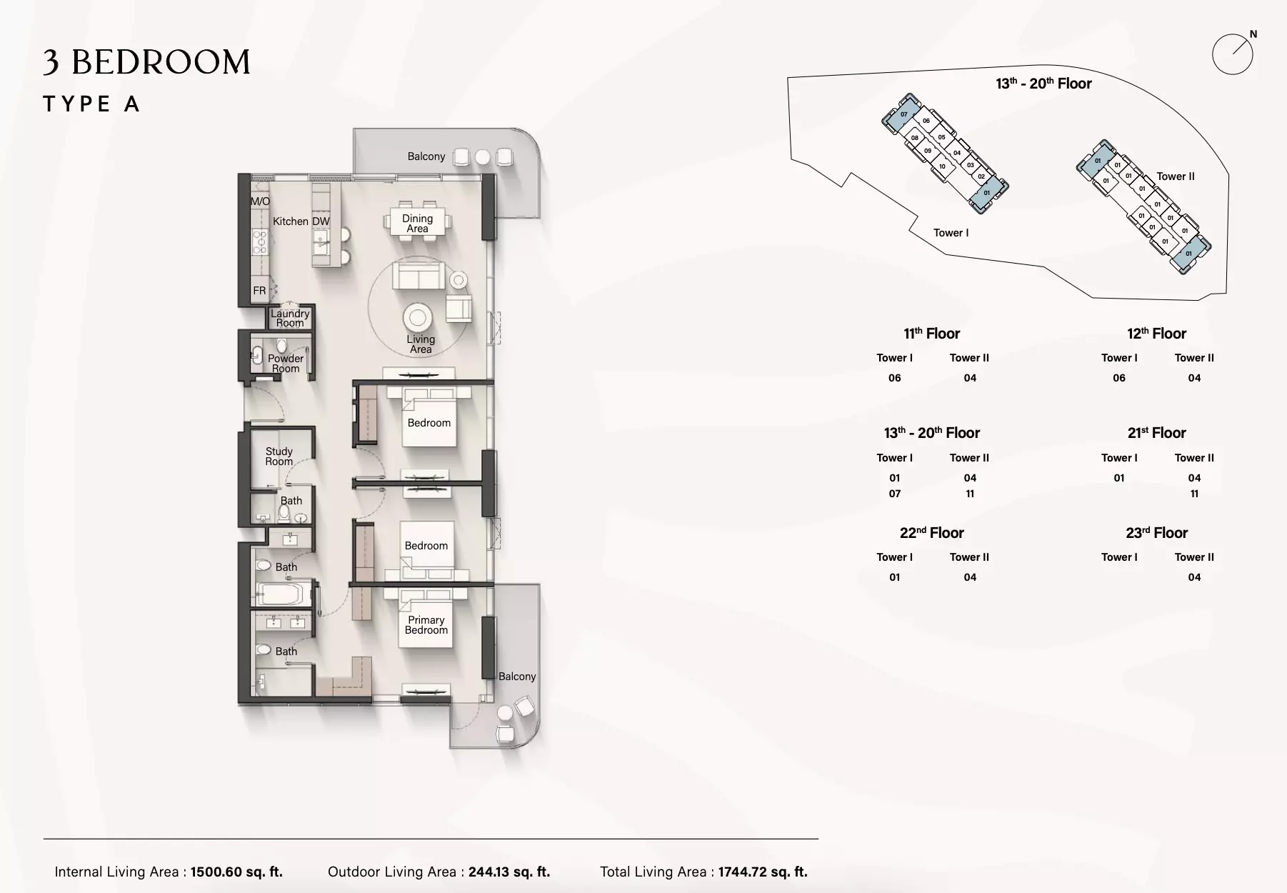 Unit floor plan image