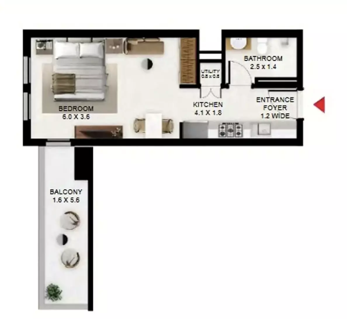 Unit floor plan image