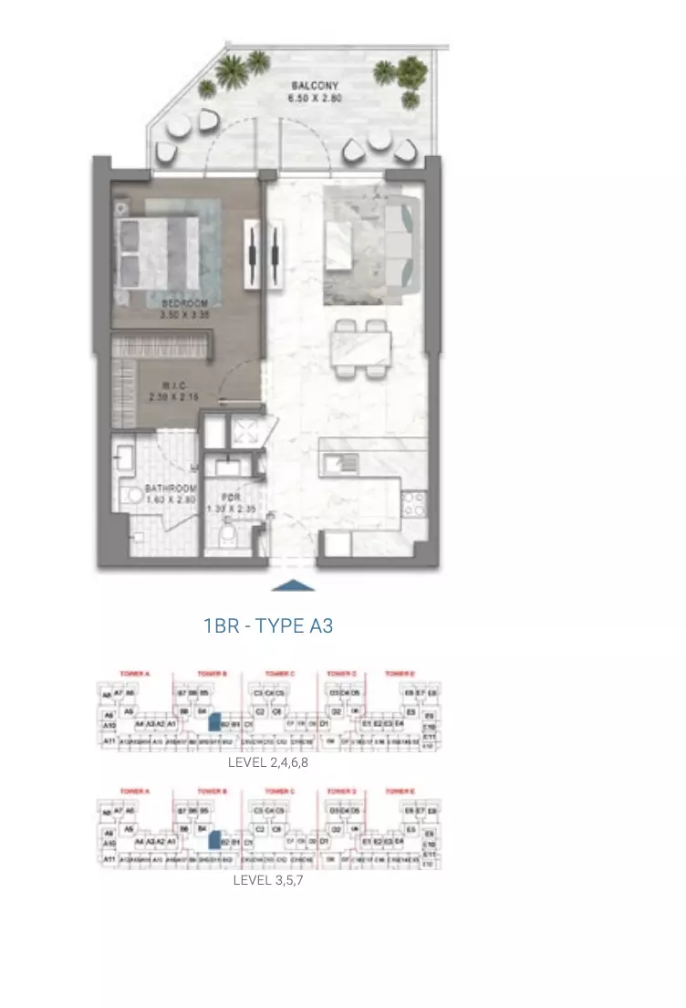 Unit floor plan image