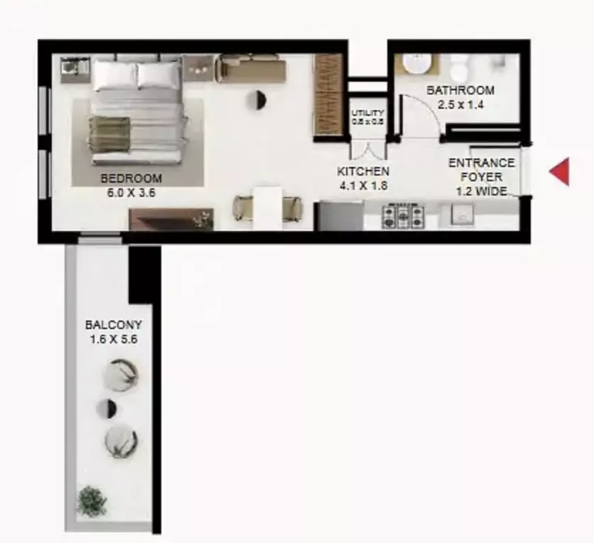 Unit floor plan image